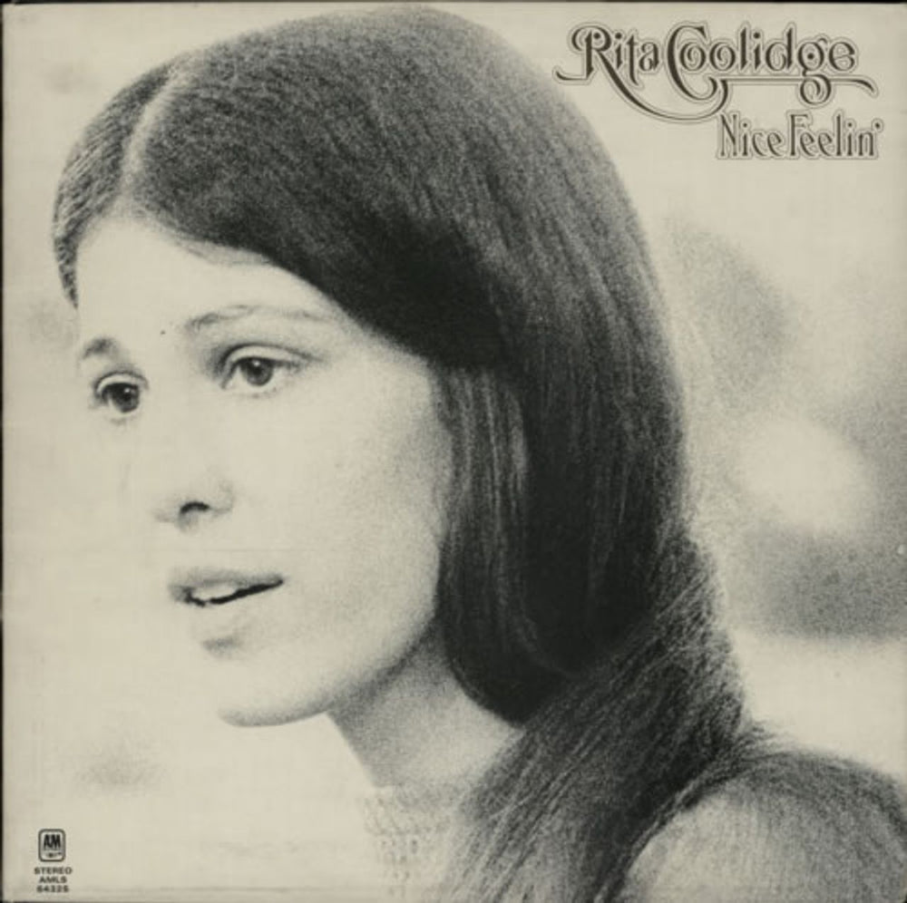 Rita Coolidge Nice Feelin' UK vinyl LP album (LP record) AMLS64325