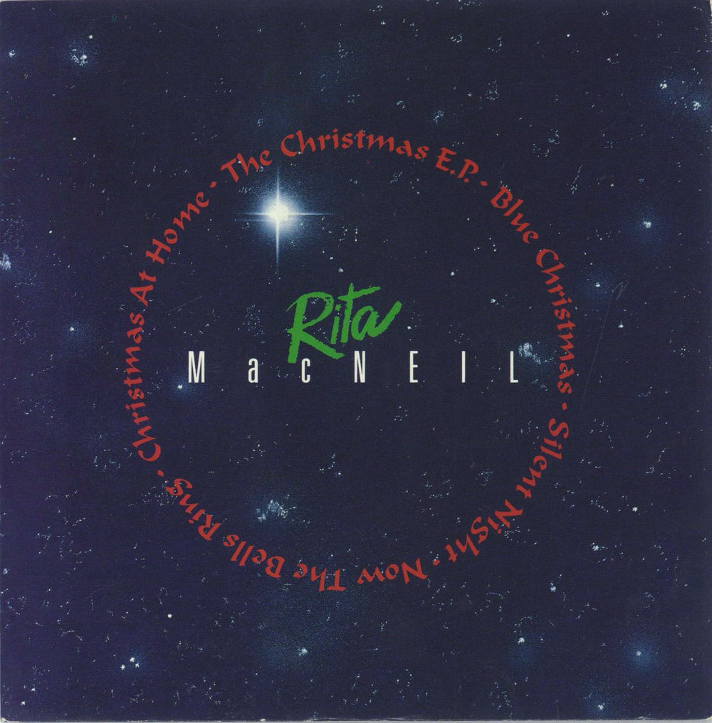 Rita MacNeil The Christmas E.P. UK 7" vinyl single (7 inch record / 45) PO115