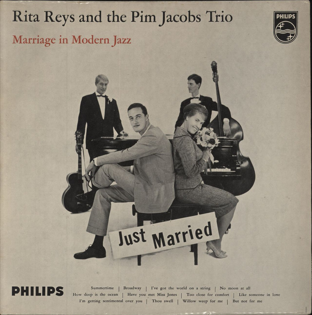 Rita Reys Marriage In Modern Jazz Dutch vinyl LP album (LP record) P08052L