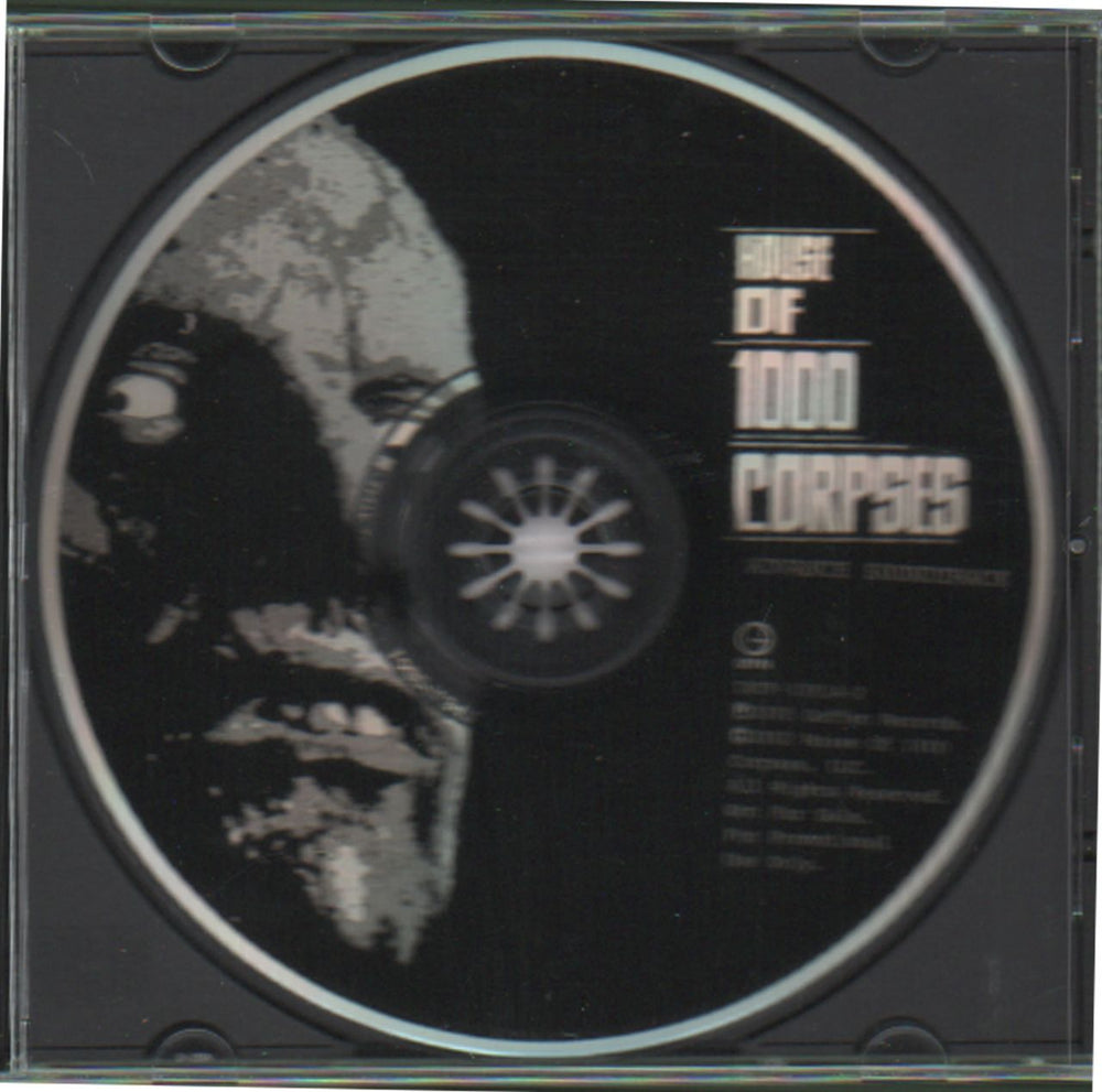 Rob Zombie House Of 1000 Corpses Soundtrack US Promo CD album (CDLP) INTF-10914-2