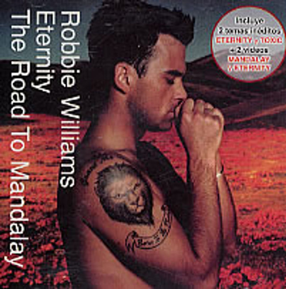 Robbie Williams Eternity / The Road To Mandalay Argentinean CD single (CD5 / 5") 879538