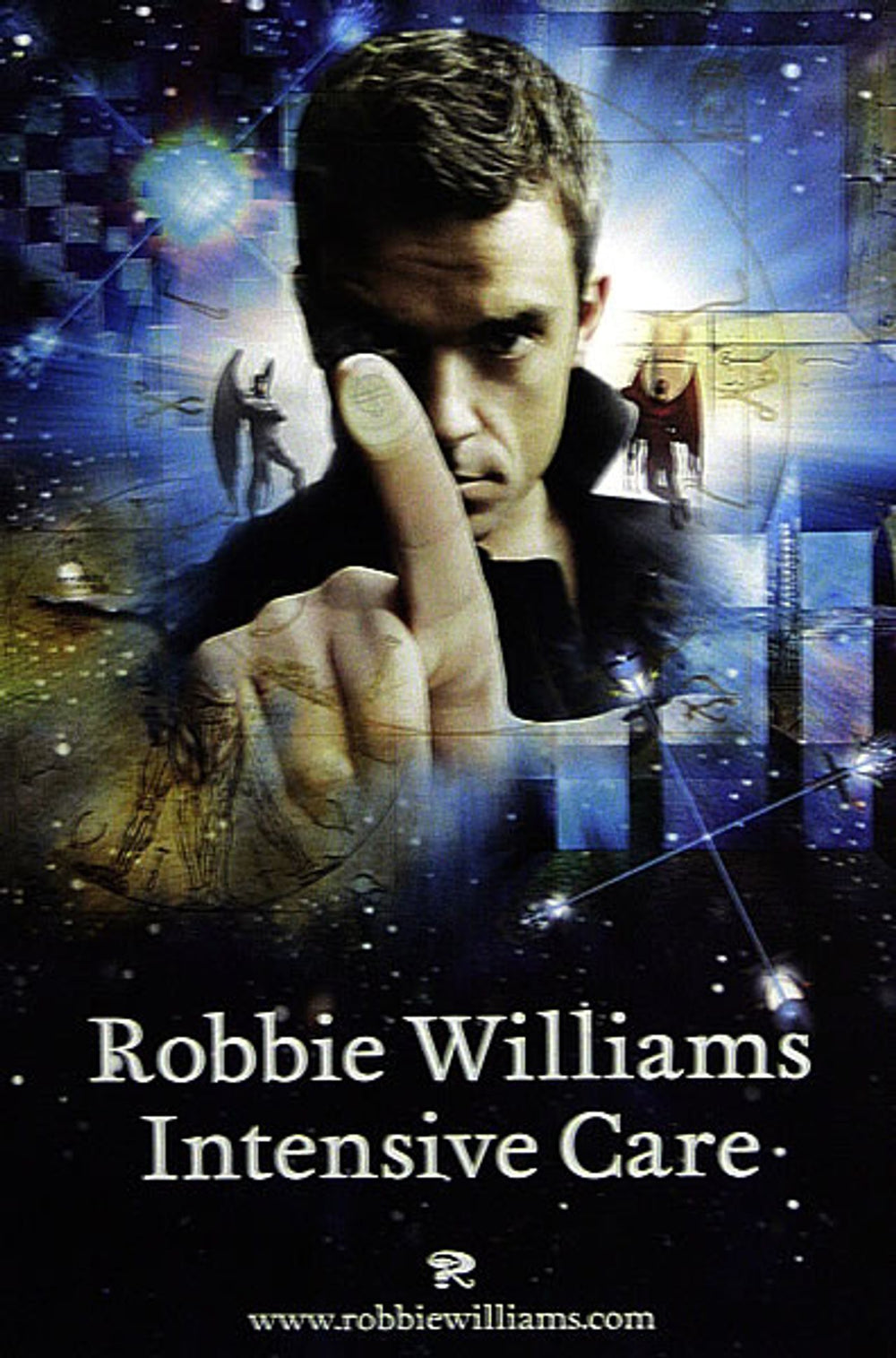 Robbie Williams Intensive Care UK Promo poster 30 X 20