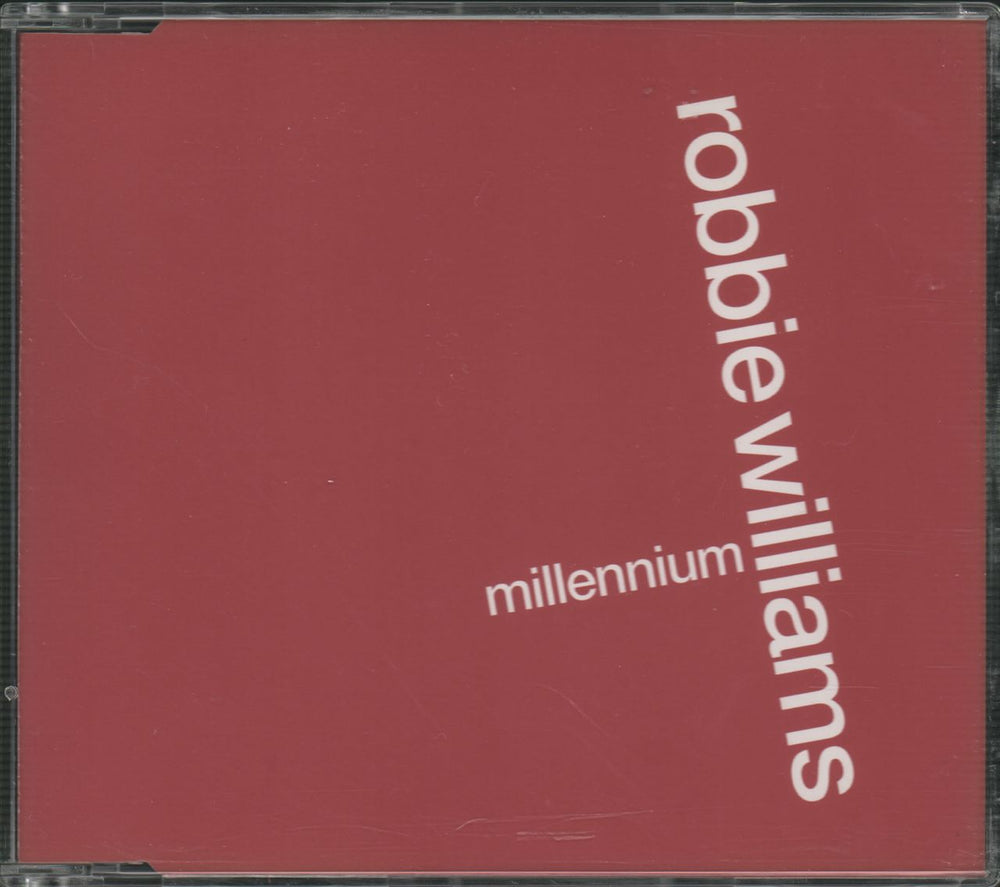 Robbie Williams Millennium UK Promo CD single (CD5 / 5") CDCHSDJ5099