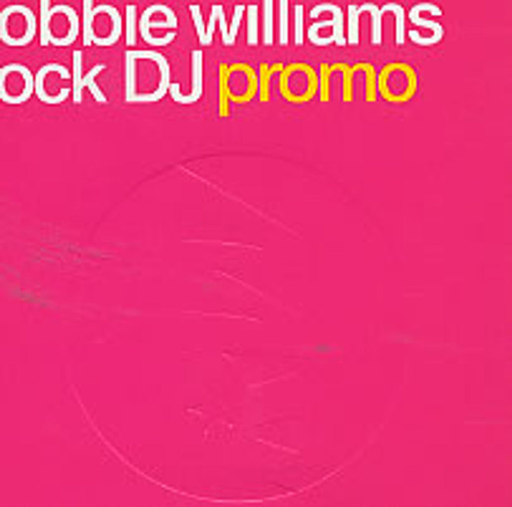 Robbie Williams Rock DJ UK Promo CD single (CD5 / 5") CDCHSDJ5118