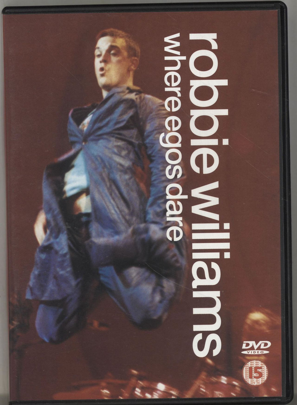 Robbie Williams Where Egos Dare UK DVD 4924309