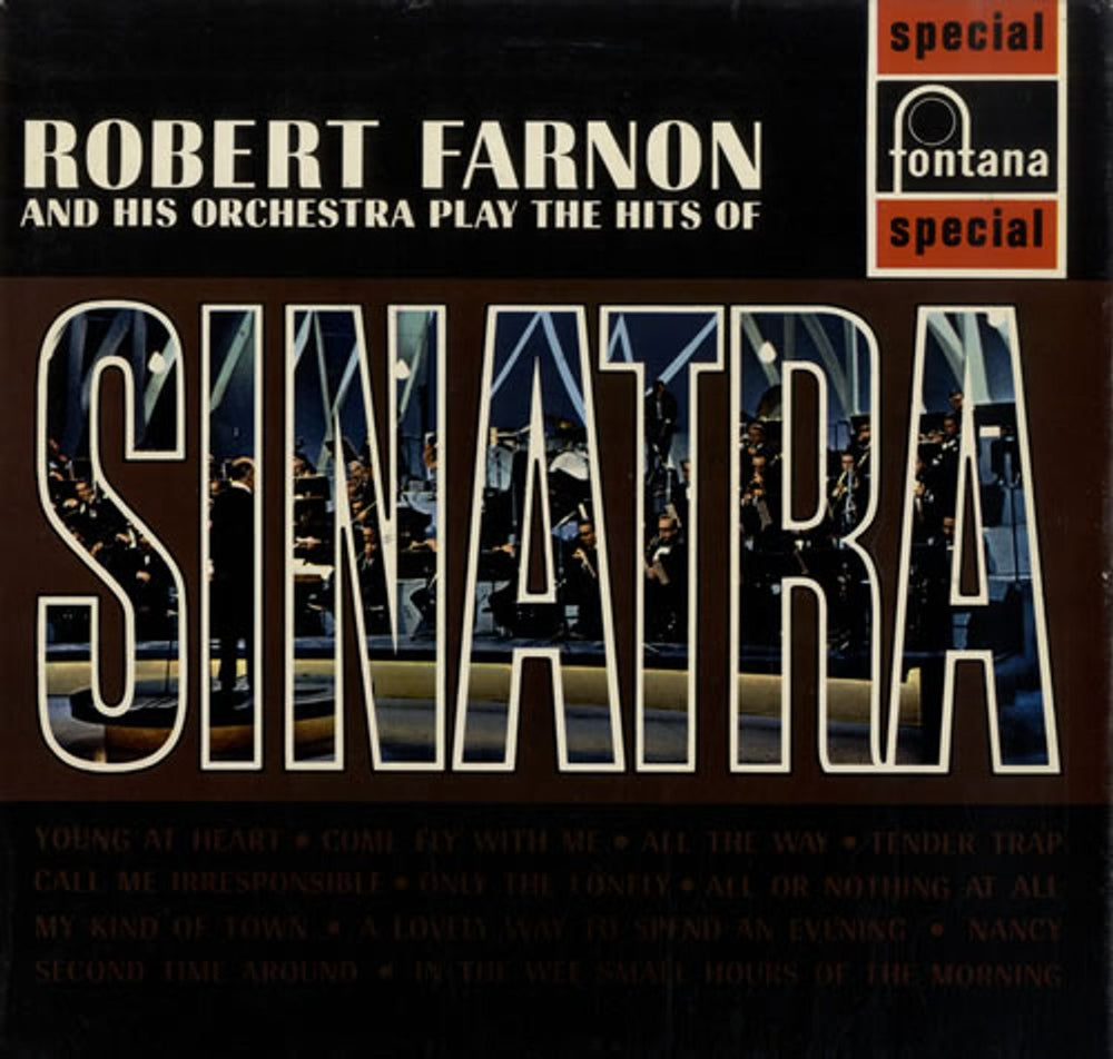 Robert Farnon Play The Hits Of Sinatra UK vinyl LP album (LP record) SFL13048