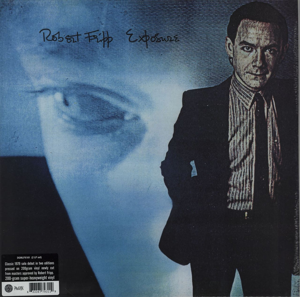 Robert Fripp Exposure - 200gm Vinyl - Sealed UK 2-LP vinyl record set (Double LP Album) DGMLPX101