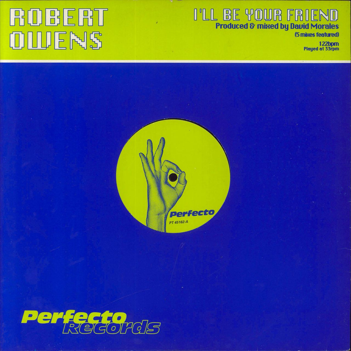 Robert Owens I'll Be Your Friend UK 12