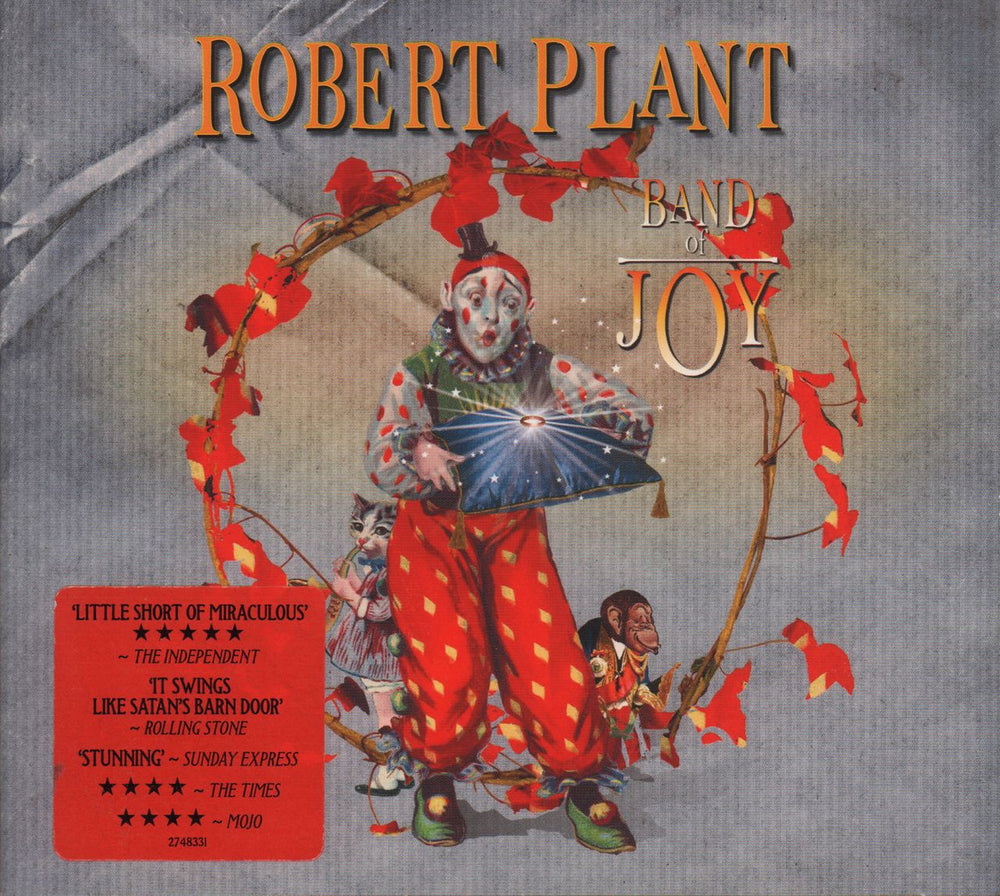 Robert Plant Band Of Joy UK CD album (CDLP) 2748331