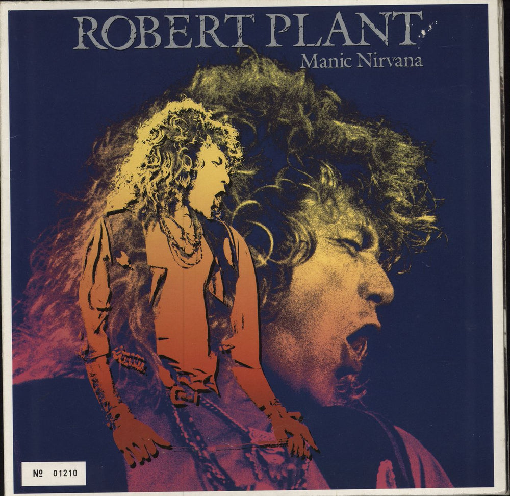 Robert Plant Manic Nirvana - Numbered Gatefold - VG UK vinyl LP album (LP record) WX339X