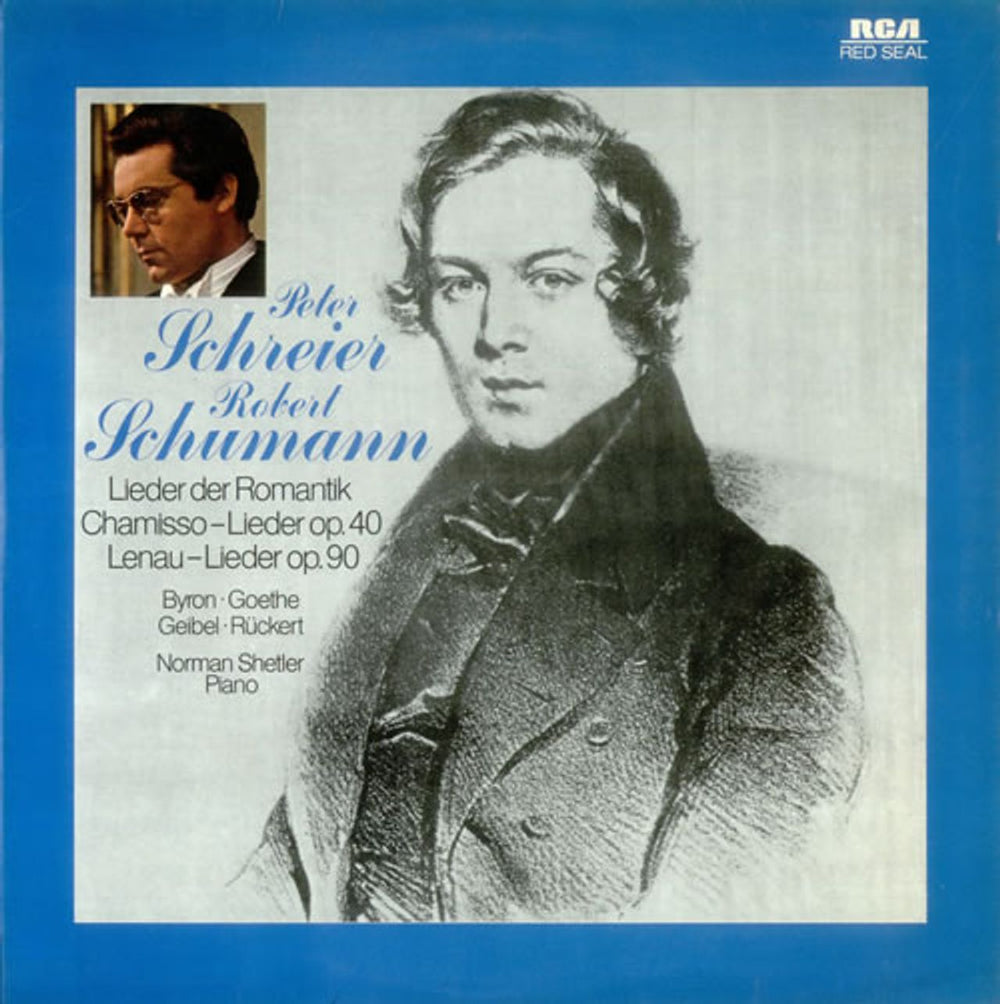 Robert Schumann Lieder der Romantik German 2-LP vinyl record set (Double LP Album) RL25126(2)