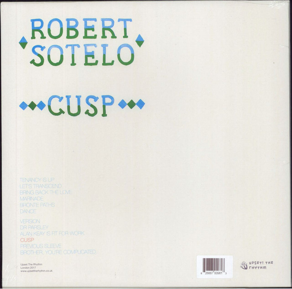 Robert Sotelo Cusp - 180 Gram - Sealed UK vinyl LP album (LP record) 828887009813