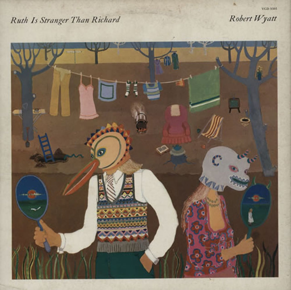 Robert Wyatt Rock Bottom / Ruth Is Stranger Than Richard UK 2-LP vinyl record set (Double LP Album) RWY2LRO428576