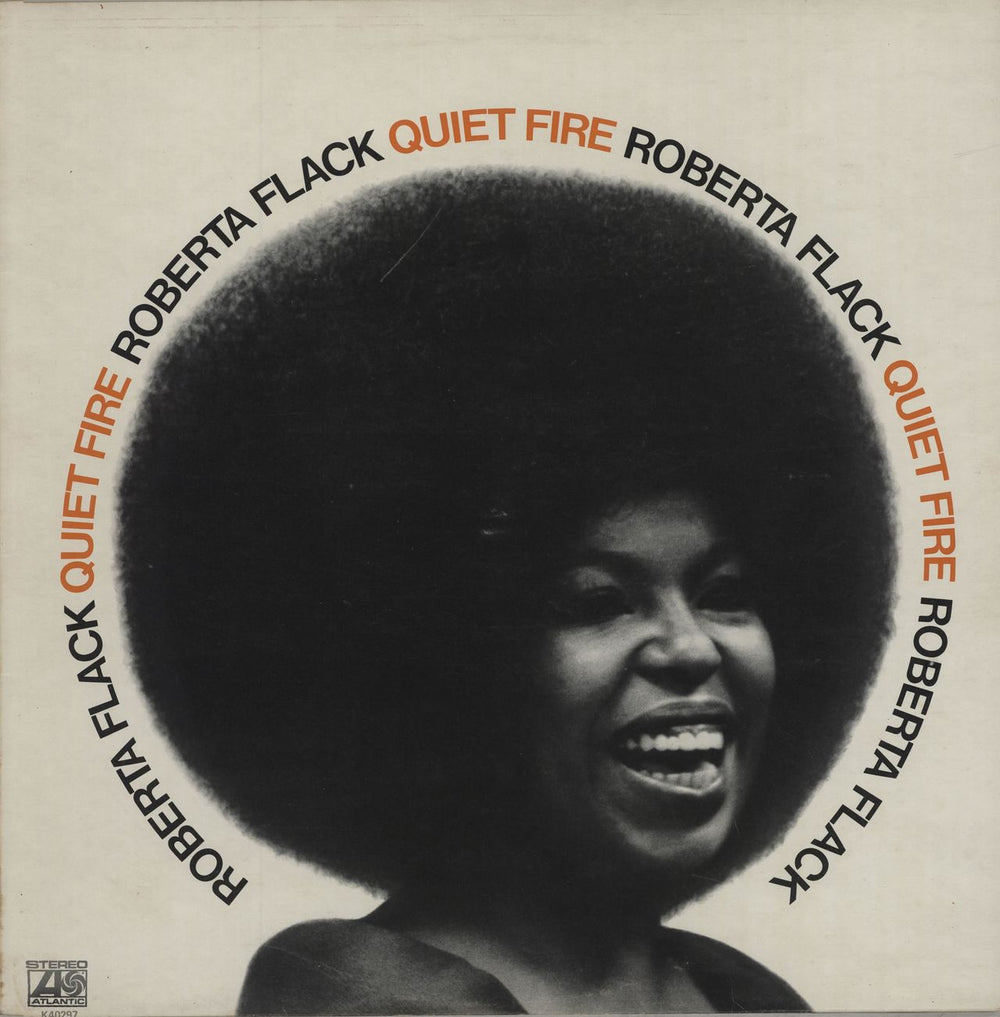 Roberta Flack Quiet Fire UK vinyl LP album (LP record) K40297