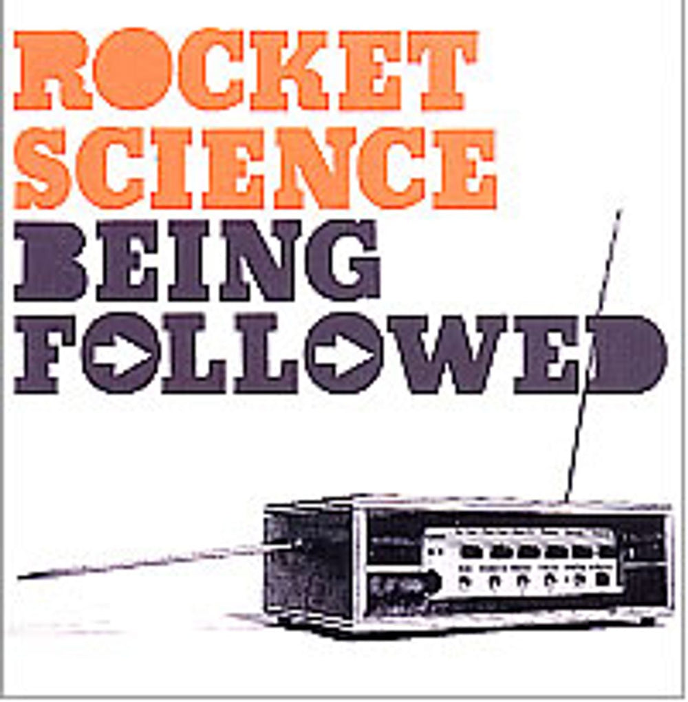 Rocket Science Being Followed UK Promo CD-R acetate CD-R ACETATE