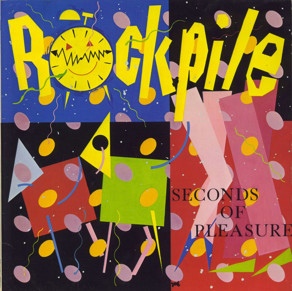 Rockpile Seconds Of Pleasure US vinyl LP album (LP record) JC36886