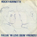 Rocky Burnette Fallin' In Love [Bein' Friends] UK 7" vinyl single (7 inch record / 45) EMI5060