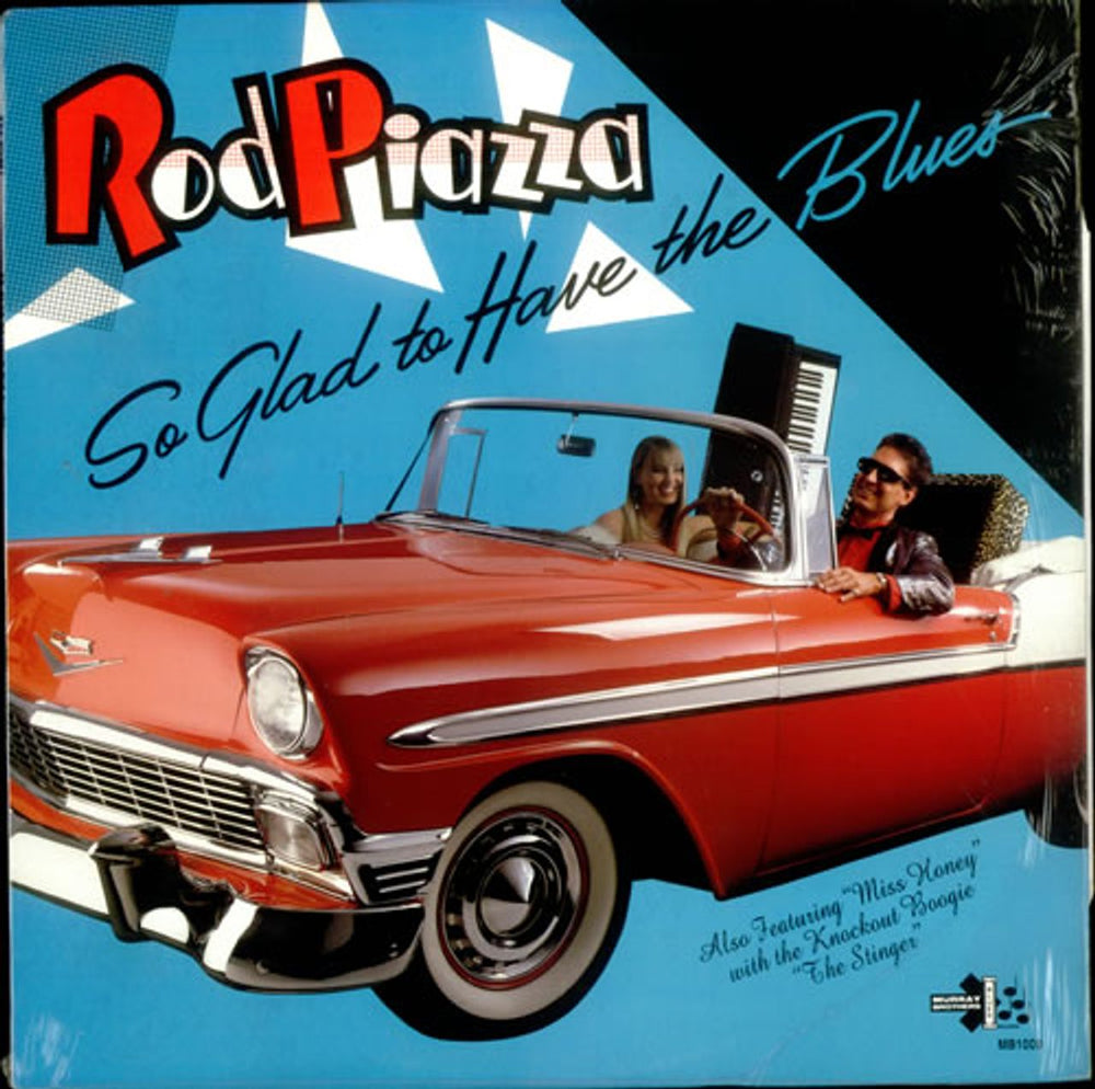 Rod Piazza So Glad To Have The Blues US vinyl LP album (LP record) MB1009