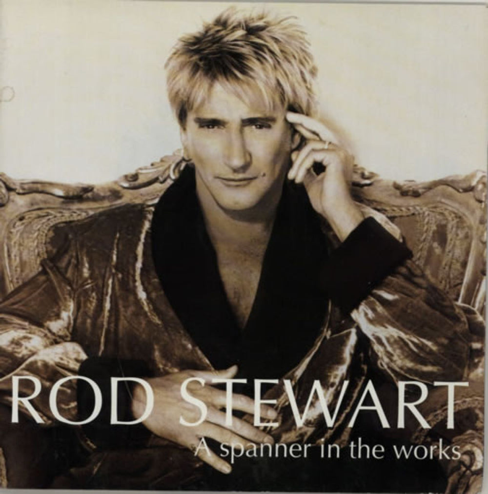 Rod Stewart A Spanner In The Works UK tour programme TOUR PROGRAMME