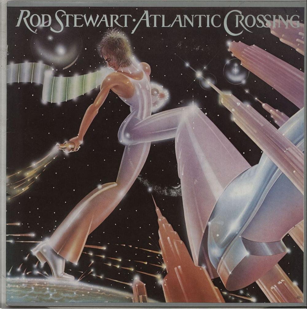 Rod Stewart Atlantic Crossing Italian vinyl LP album (LP record) W56151