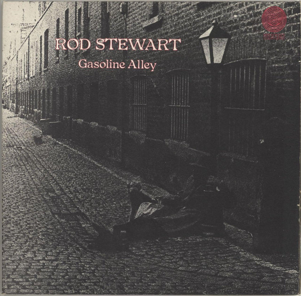 Rod Stewart Gasoline Alley - 2nd - Textured Sleeve UK vinyl LP album (LP record) 6360500