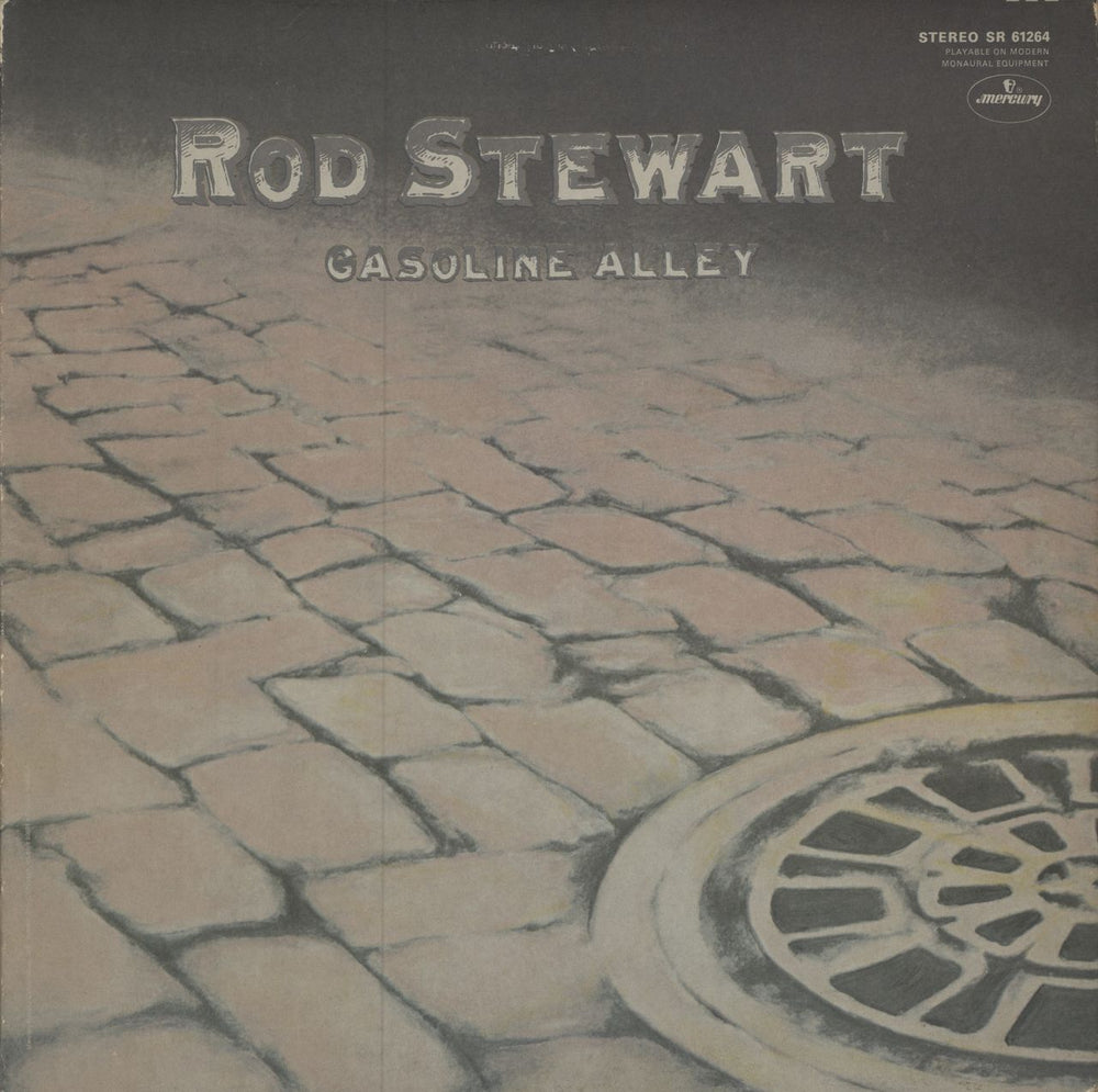 Rod Stewart Gasoline Alley - Ex US vinyl LP album (LP record) SR61264