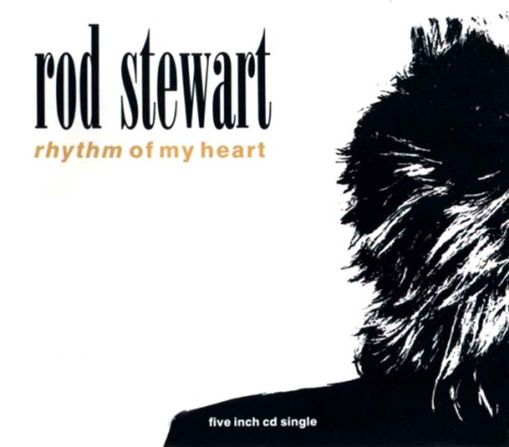 Rod Stewart Rhythm Of My Heart UK CD single (CD5 / 5") W0017CD