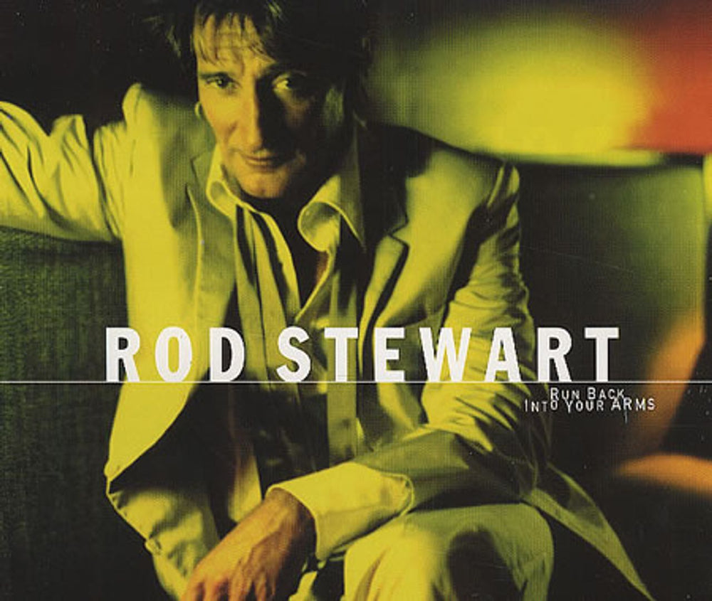 Rod Stewart Run Back Into Your Arms UK Promo CD single (CD5 / 5") PR02162