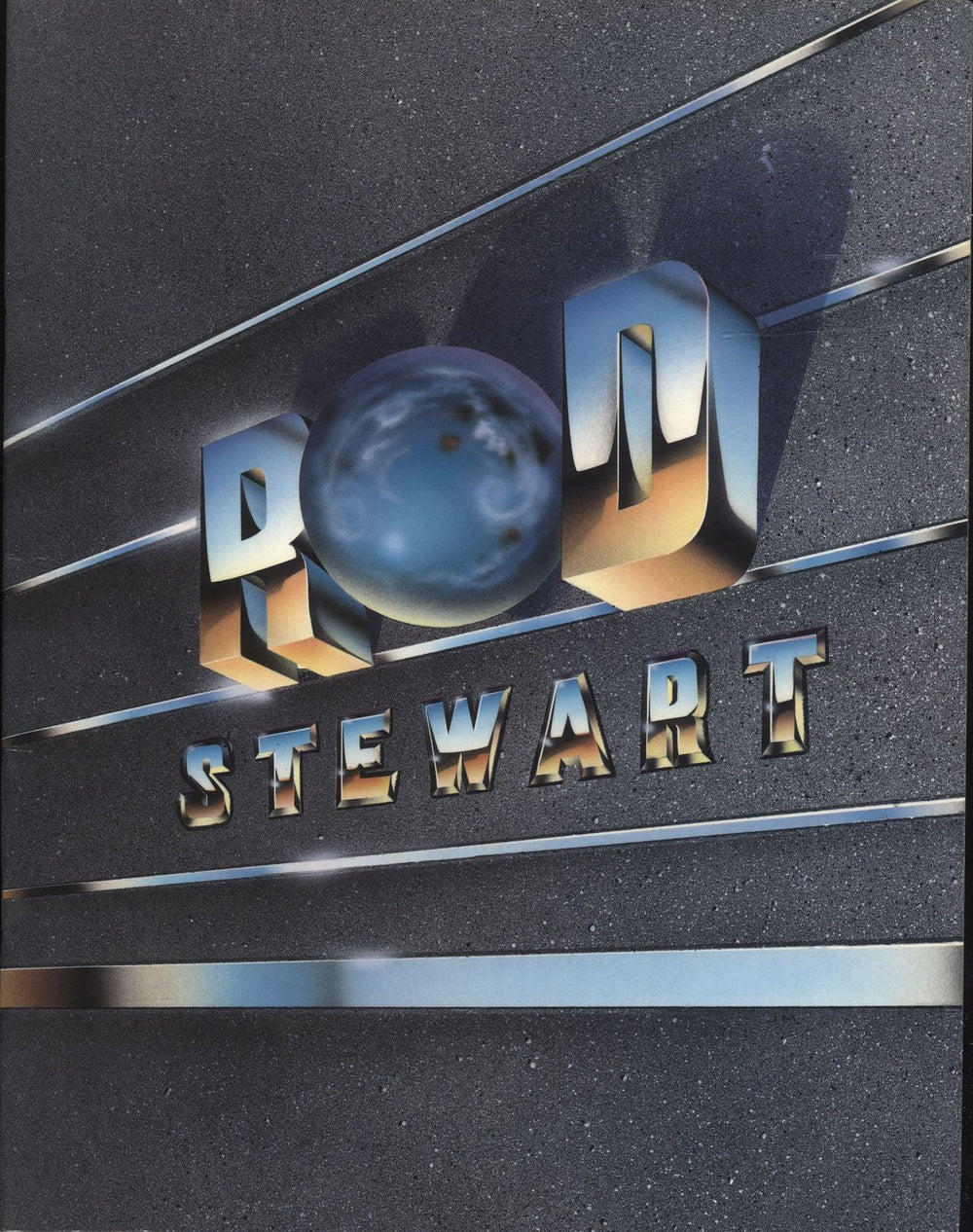 Rod Stewart Tour 1986-87 UK tour programme TOUR PROGRAM