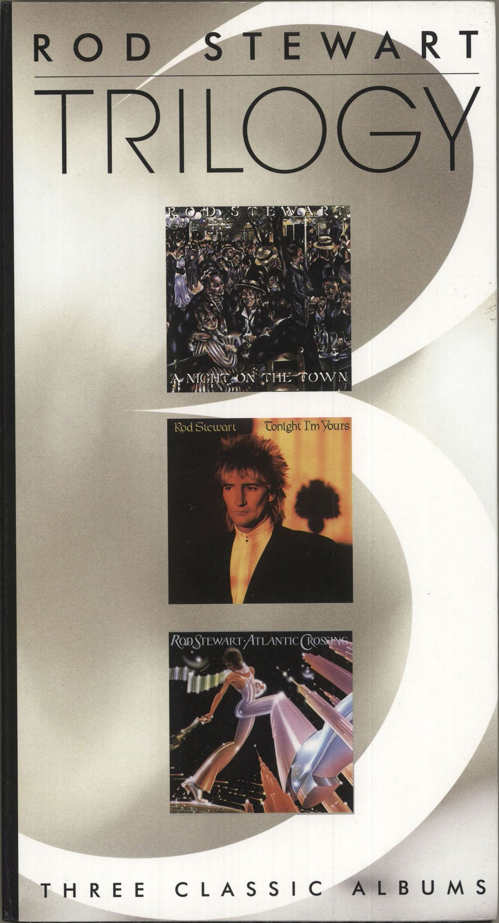 Rod Stewart Trilogy: Three Classic Albums UK 3-CD album set (Triple CD) 8122732422