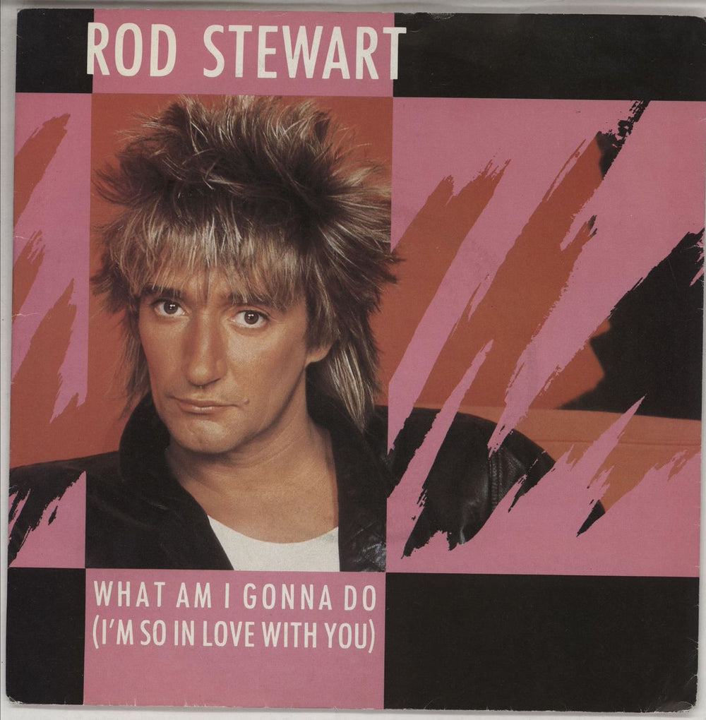 Rod Stewart What Am I Gonna Do - P/S - Solid UK 7" vinyl single (7 inch record / 45) W9564