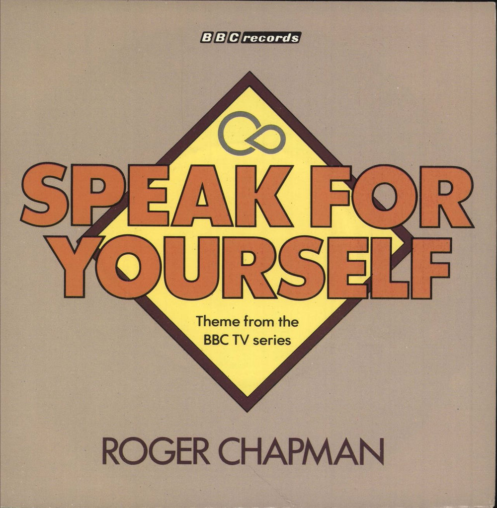 Roger Chapman Speak For Yourself UK 7" vinyl single (7 inch record / 45) RESL85