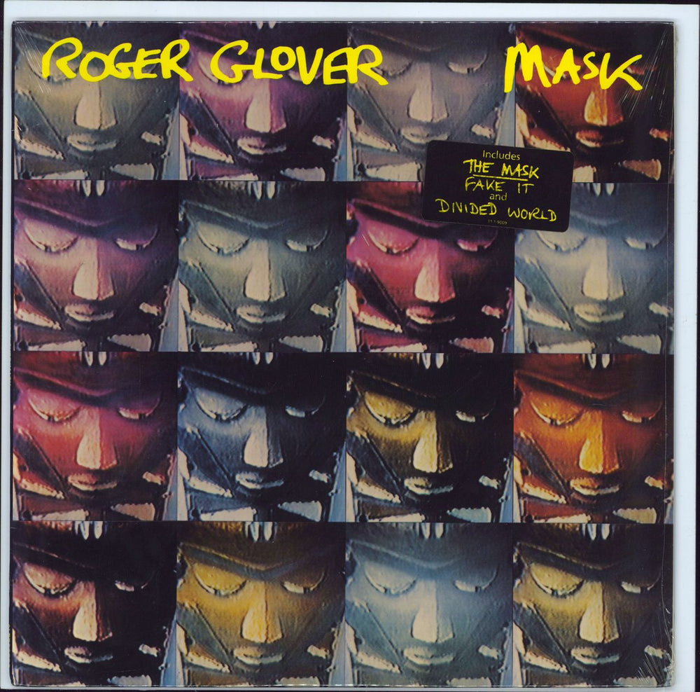 Roger Glover Mask - Sealed + Stickered US vinyl LP album (LP record) T1-1-9009