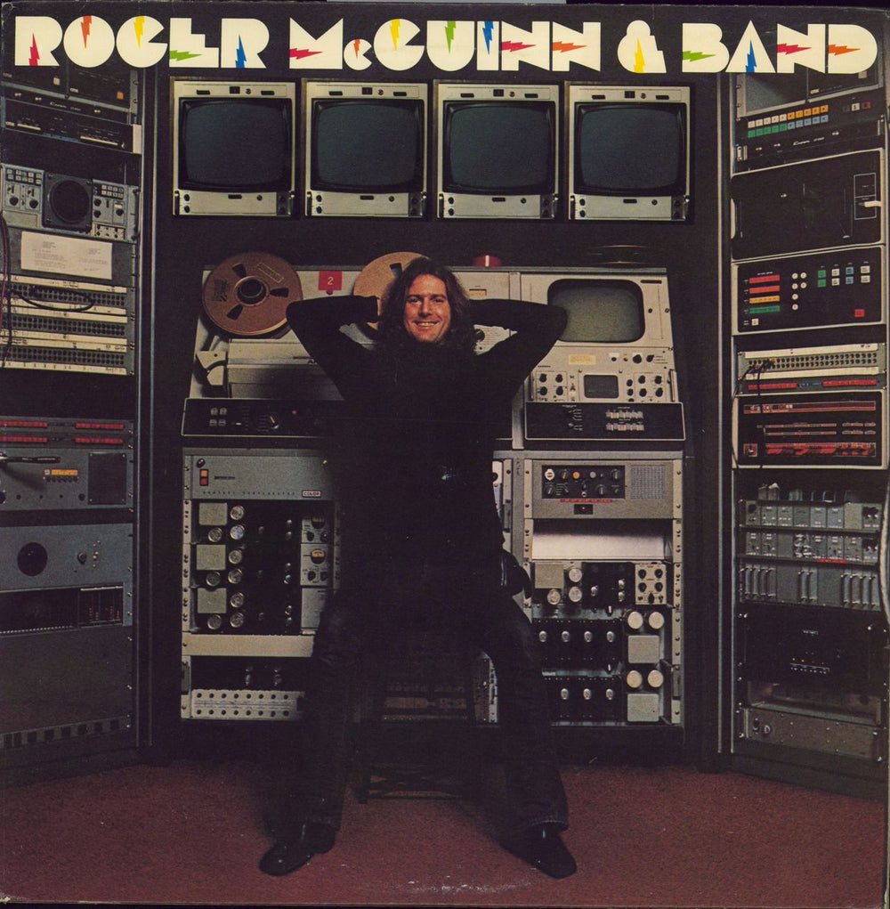 Roger McGuinn Roger McGuinn & Band US vinyl LP album (LP record) PC33541