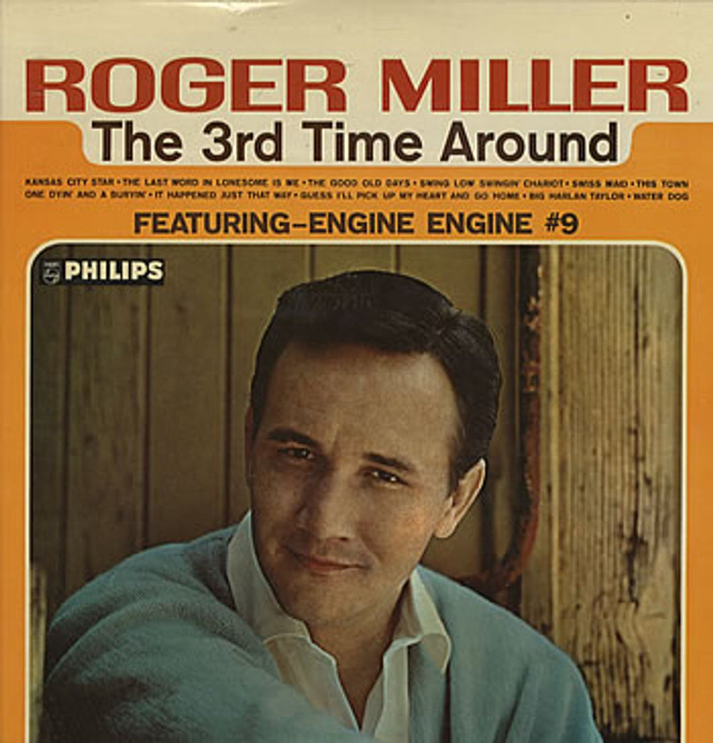 Roger Miller (Country) The 3rd Time Around UK vinyl LP album (LP record) BL7676