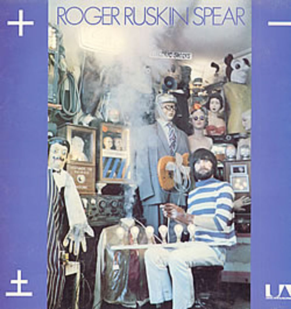 Roger Ruskin Spear Electric Shocks UK vinyl LP album (LP record) UAG29381