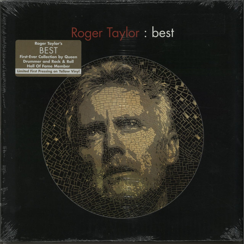 Roger Taylor Best - Yellow Vinyl - Sealed US 2-LP vinyl record set (Double LP Album) OVLP-105