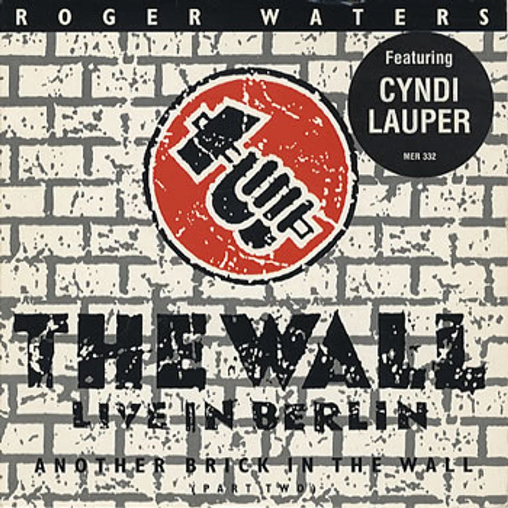 Roger Waters Another Brick In The Wall (Part 2) - Stickered sleeve UK 7" vinyl single (7 inch record / 45) MER332