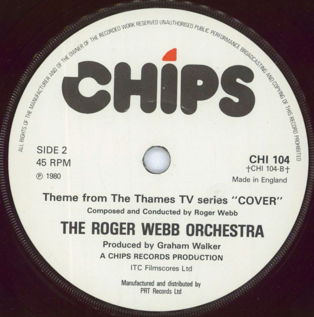 Roger Webb Theme From Hammer House Of Horror UK 7" vinyl single (7 inch record / 45)