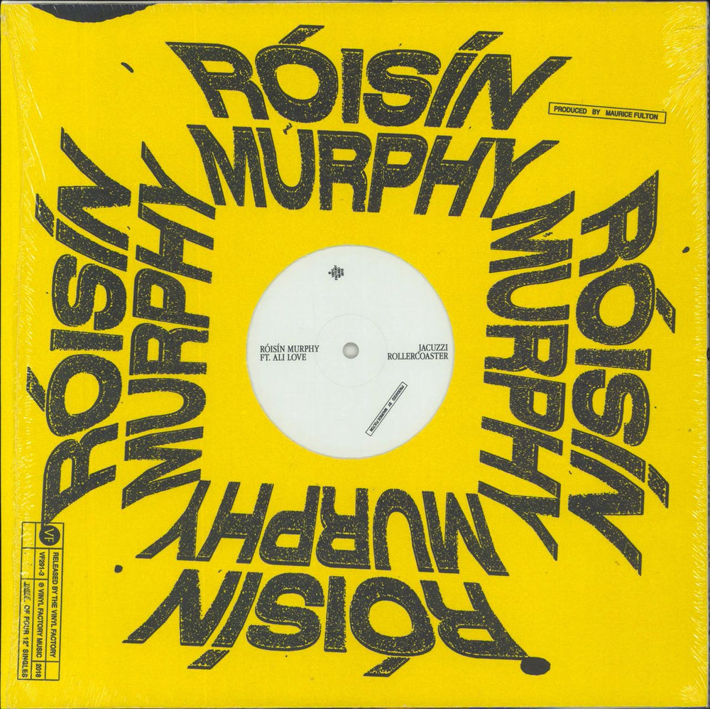 Roisin Murphy Jacuzzi Rollercoaster - 180 Gram + Shrink UK 12" vinyl single (12 inch record / Maxi-single)