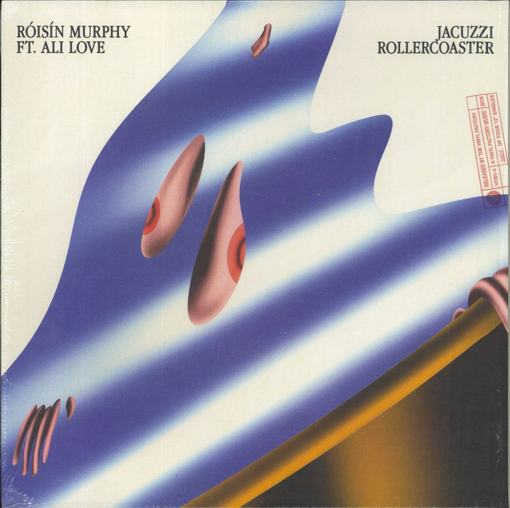 Roisin Murphy Jacuzzi Rollercoaster - 180 Gram + Shrink UK 12" vinyl single (12 inch record / Maxi-single) VF291-3