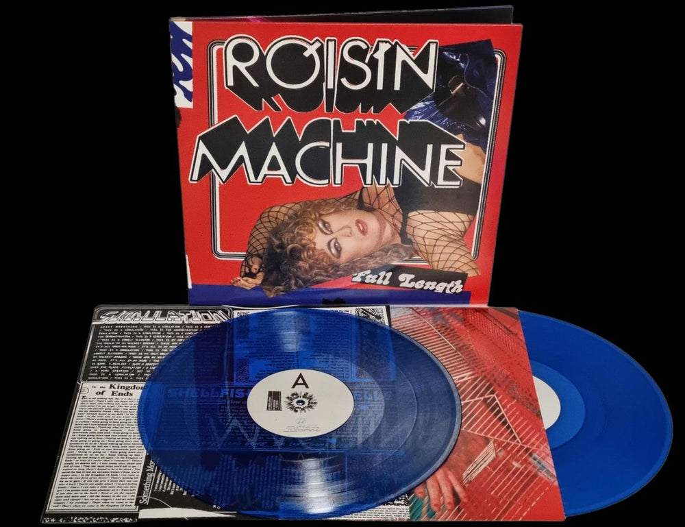 Roisin Murphy Roisin Machine - Blue Vinyl & Signed Photo UK 2-LP vinyl record set (Double LP Album) RMP2LRO785589