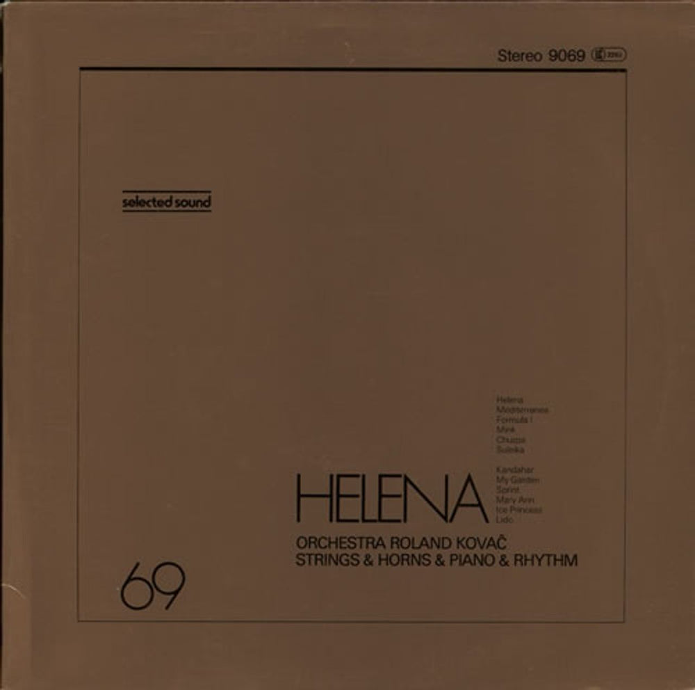 Roland Kovac Helena/ Piano Symphony/ Diamond German 3-LP vinyl record set (Triple LP Album) 9069/9092/9104