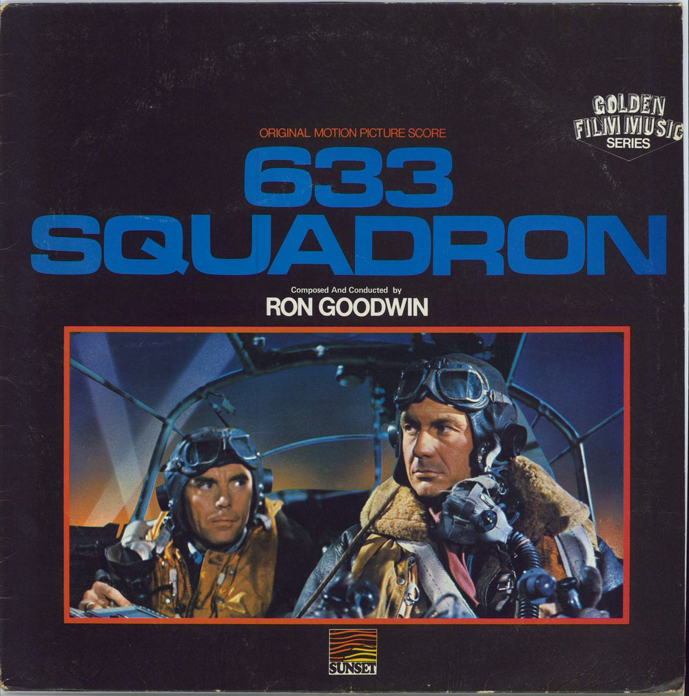 Ron Goodwin 633 Squadron - Textured sleeve UK vinyl LP album (LP record) SLS50203