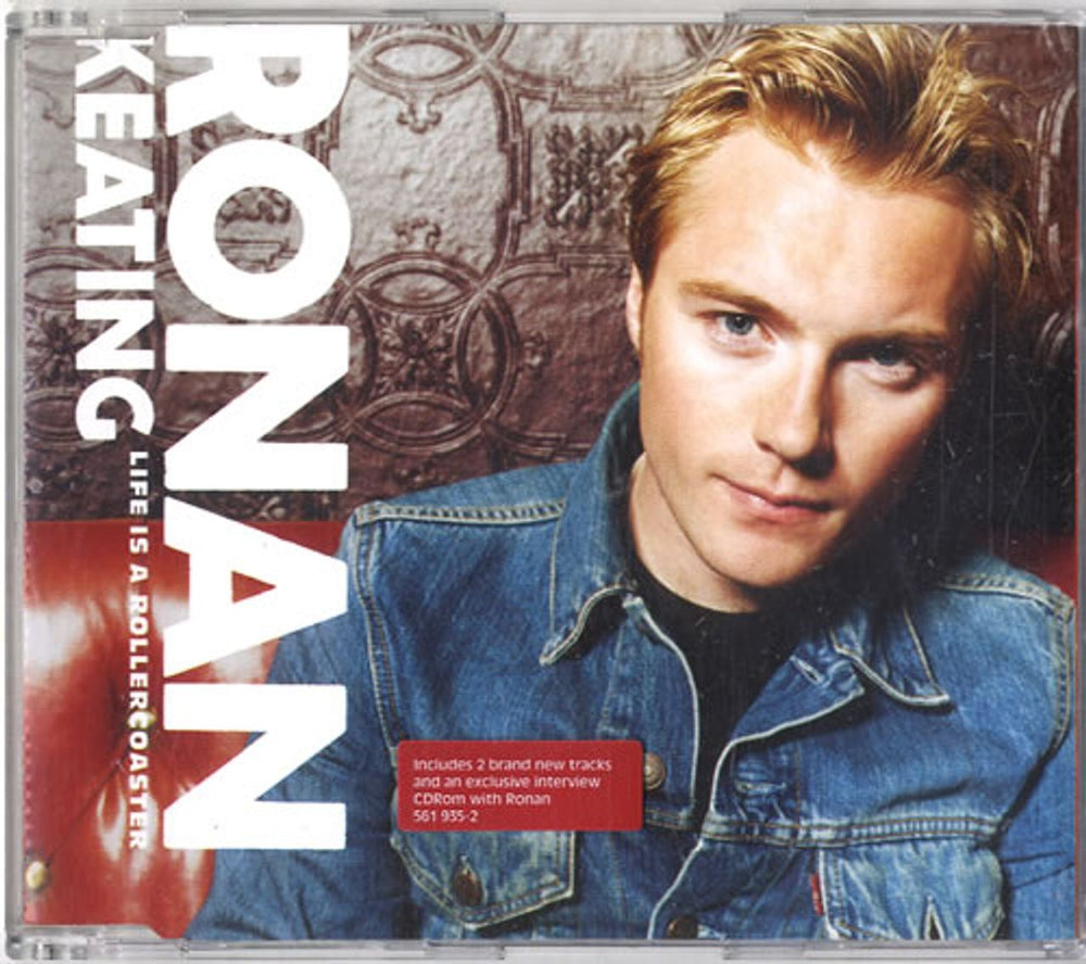 Ronan Keating Life Is A Rollercoaster UK CD single (CD5 / 5") 561935-2