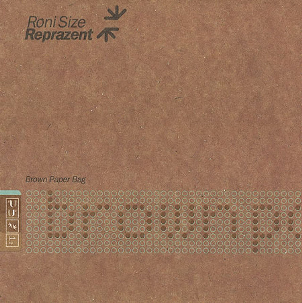 Roni Size Reprazent Brown Paper Bag US Promo CD single (CD5 / 5") MECP369