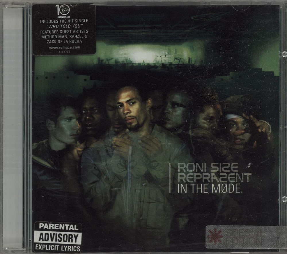 Roni Size Reprazent In the Mode UK CD album (CDLP) 5482002