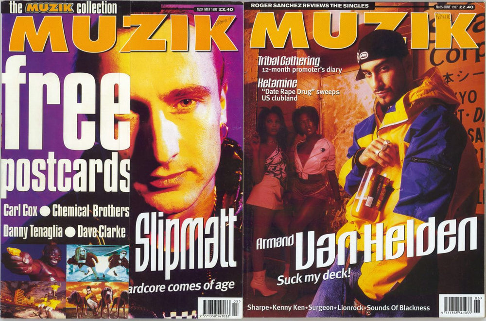 Roni Size Reprazent Muzik Magazine Bundle UK magazine