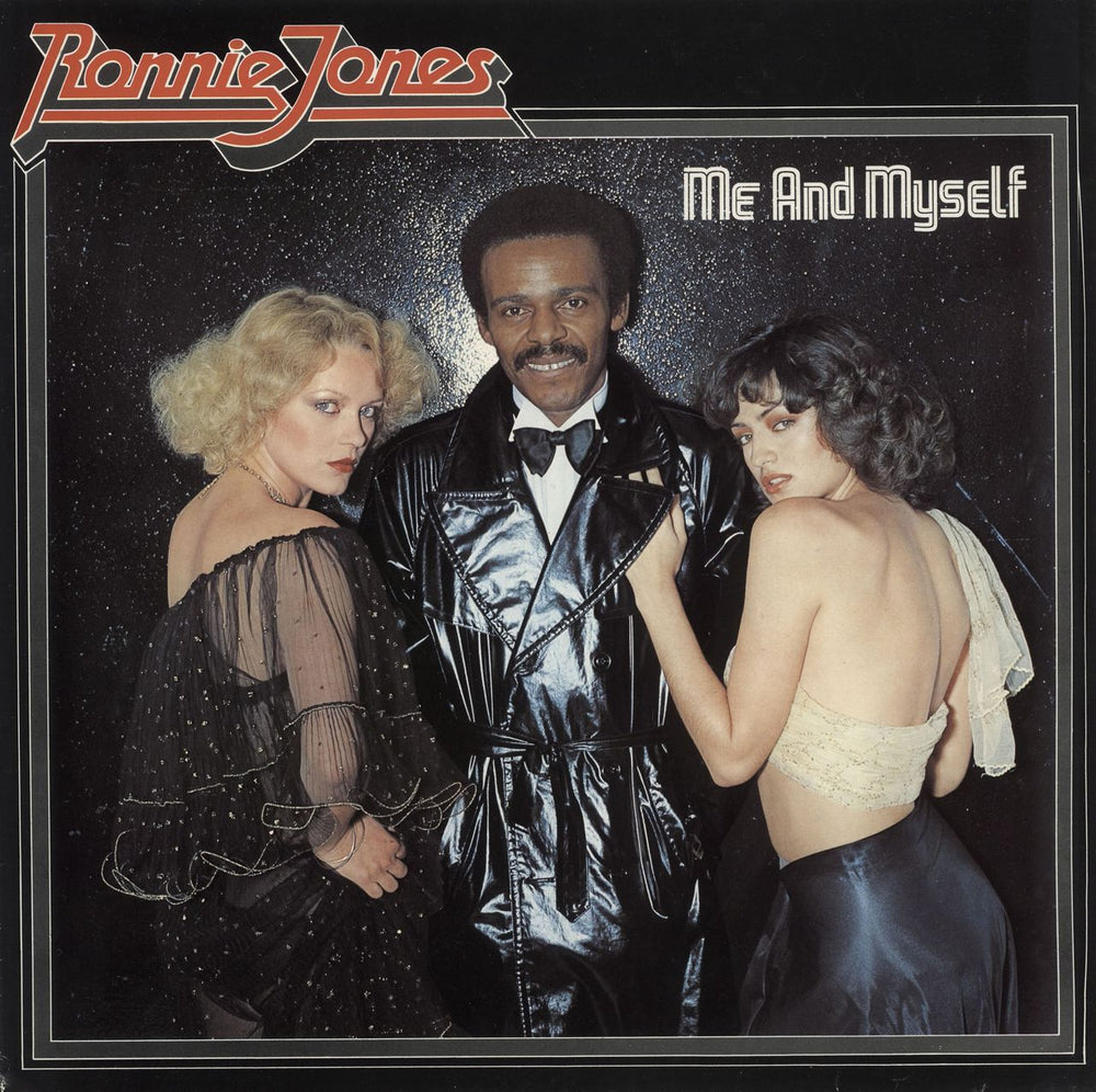 Ronnie Jones Me And Myself UK vinyl LP album (LP record) 6306104