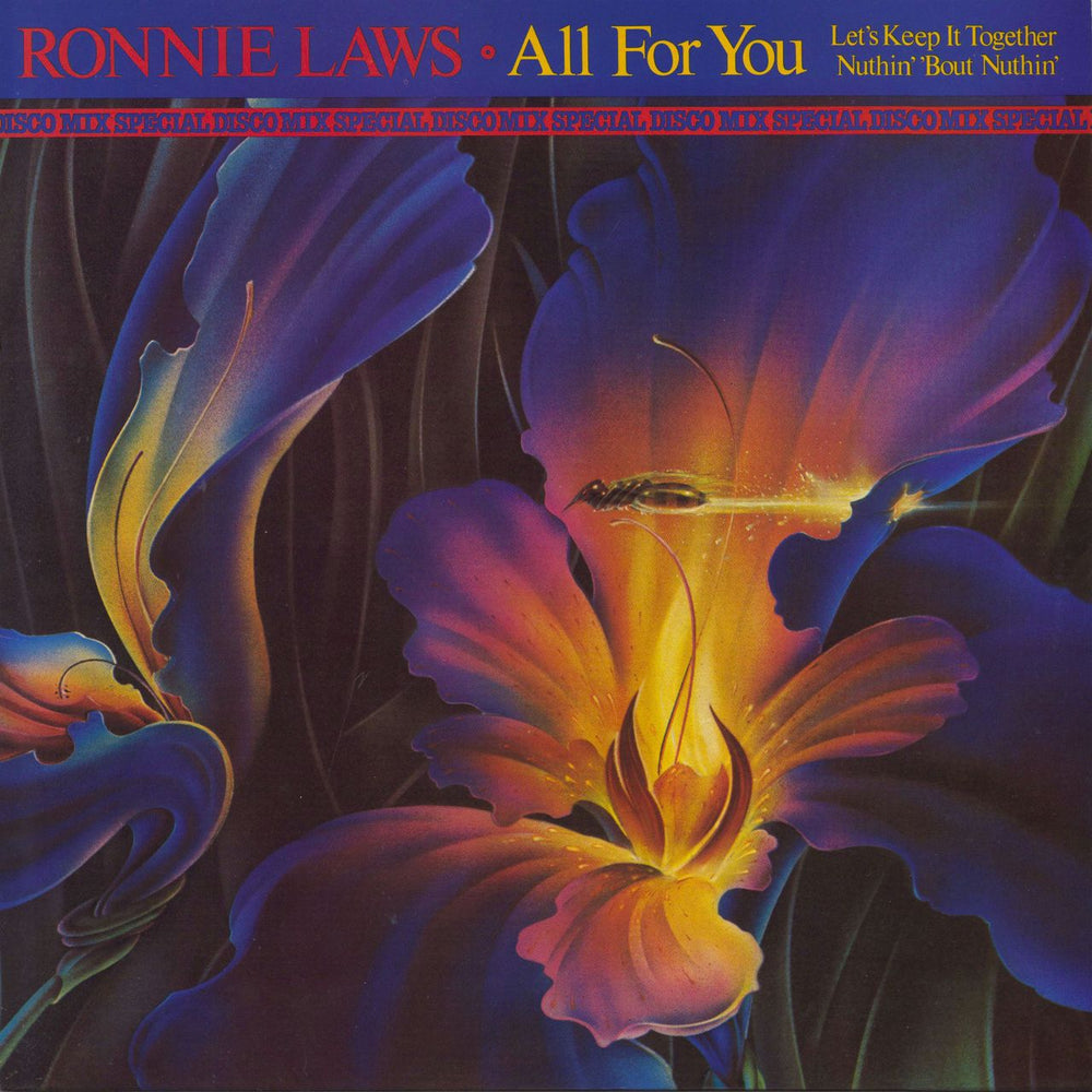 Ronnie Laws All For You UK 12" vinyl single (12 inch record / Maxi-single) 12UP36481